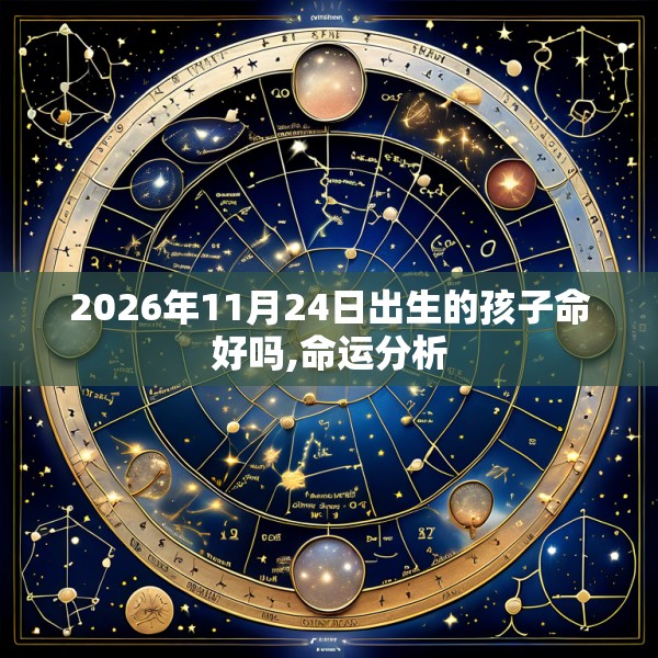 2026年11月24日出生的孩子命好吗,命运分析