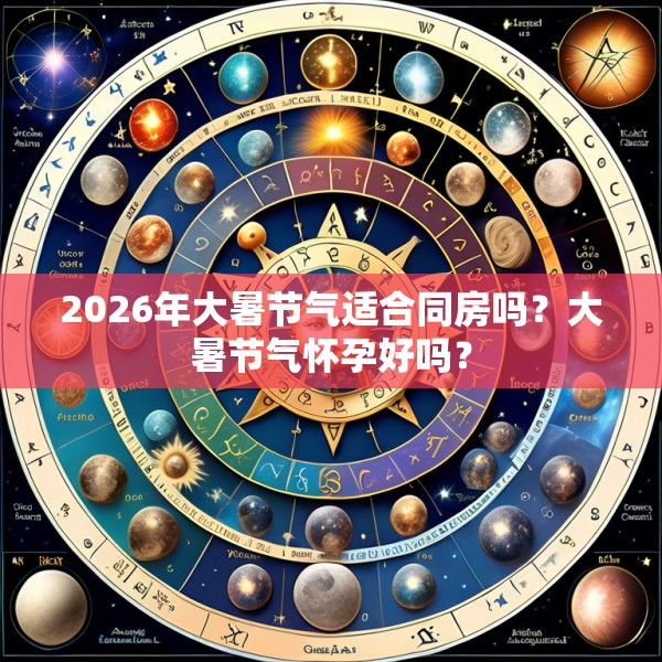 2026年大暑节气适合同房吗?大暑节气怀孕好吗?
