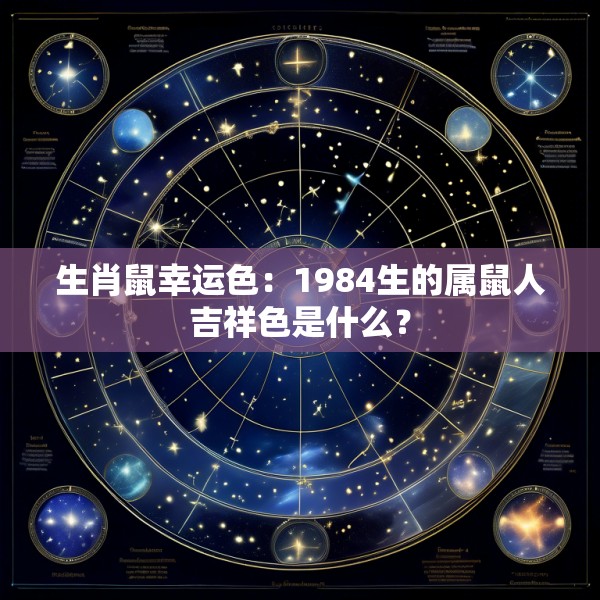 生肖鼠幸运色:1984生的属鼠人吉祥色是什么?