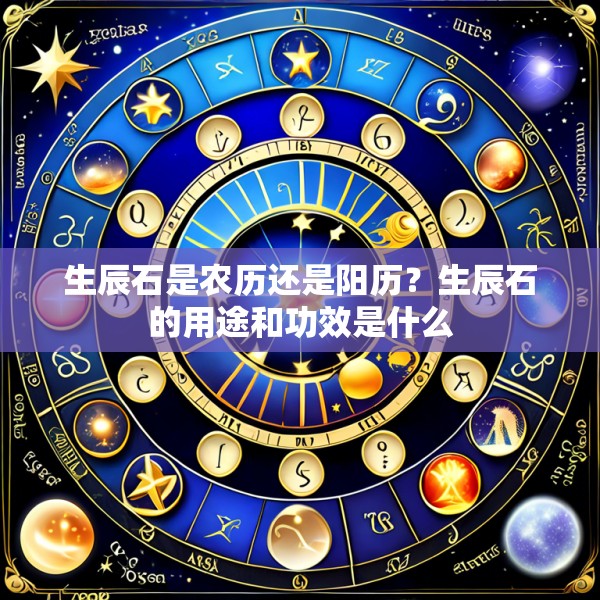 生辰石是农历还是阳历？生辰石的用途和功效是什么