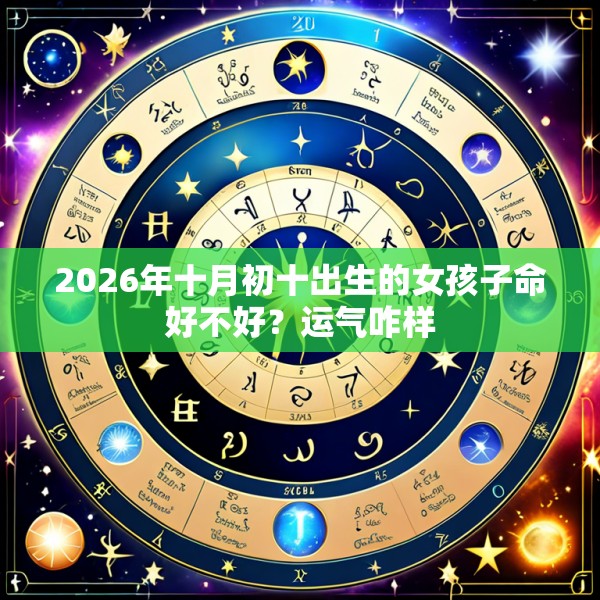 2026年十月初十出生的女孩子命好不好？运气咋样
