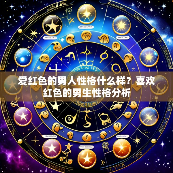 爱红色的男人性格什么样?喜欢红色的男生性格分析