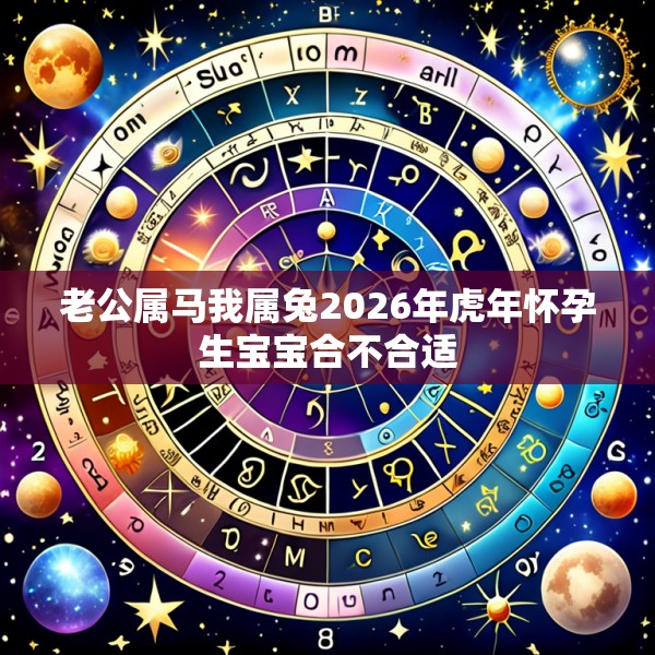 老公属马我属兔2026年虎年怀孕生宝宝合不合适