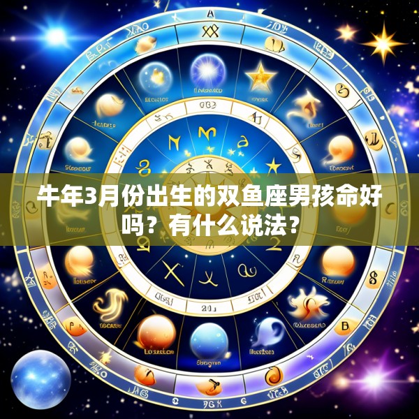 牛年3月份出生的双鱼座男孩命好吗？有什么说法？