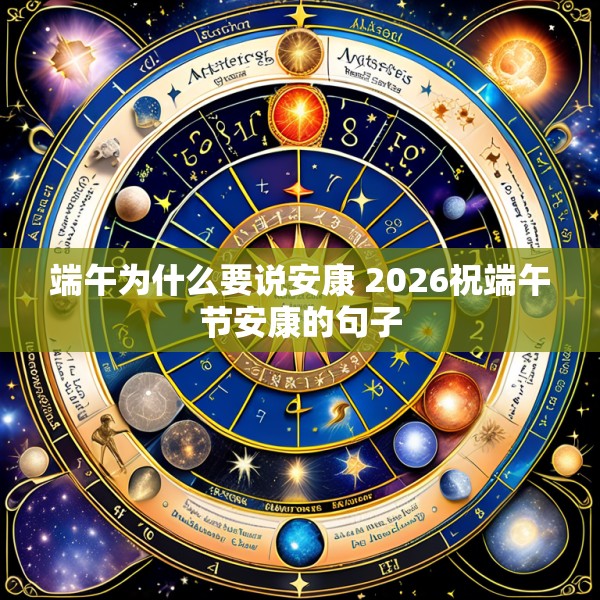 端午为什么要说安康 2026祝端午节安康的句子