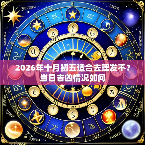 2026年十月初五适合去理发不？当日吉凶情况如何