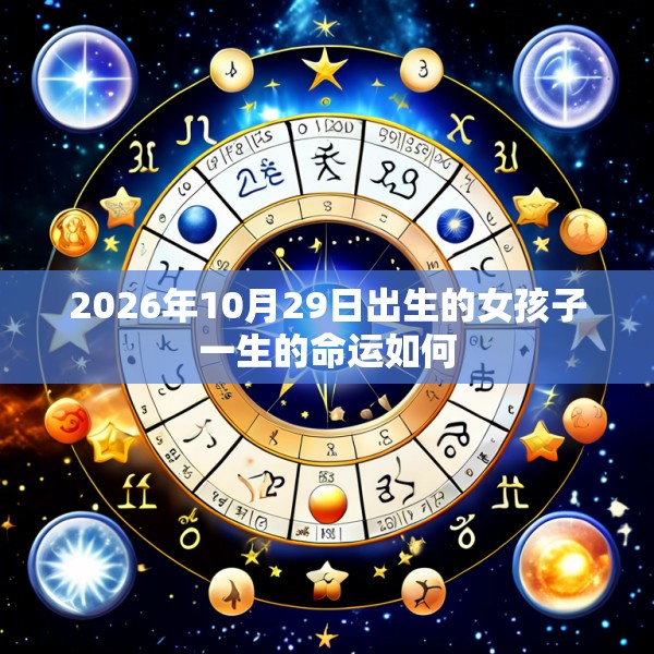 2026年10月29日出生的女孩子一生的命运如何