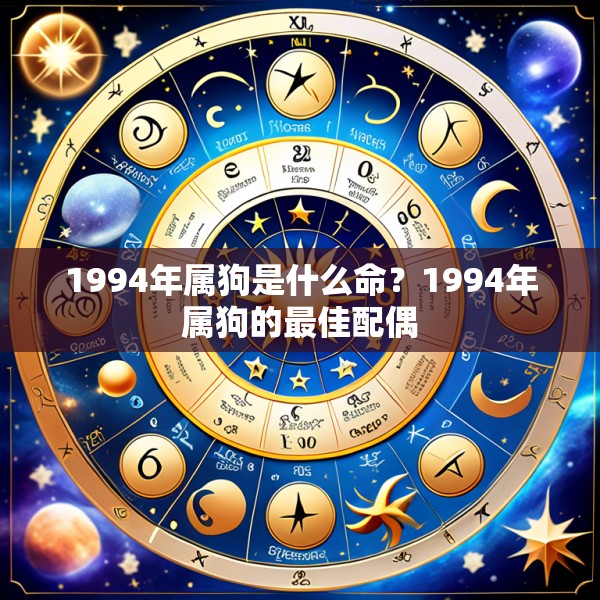 1994年属狗是什么命？1994年属狗的最佳配偶