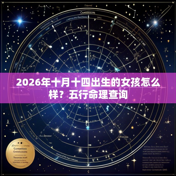 2026年十月十四出生的女孩怎么样?五行命理查询