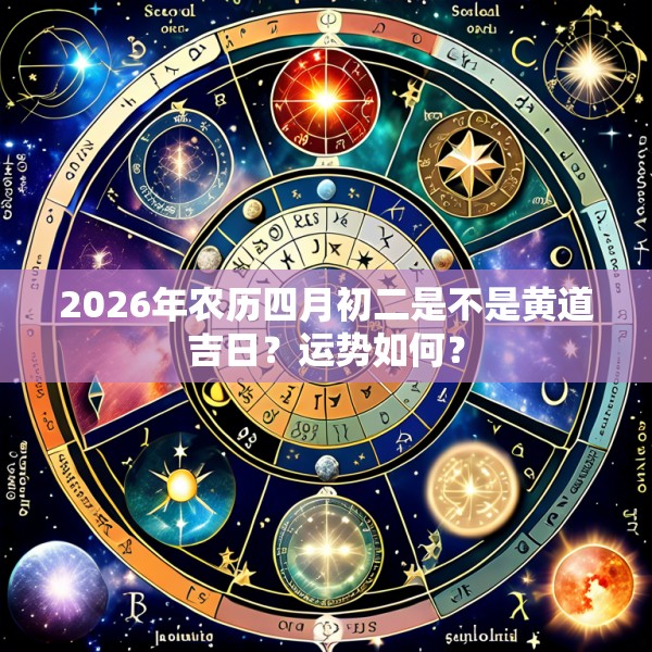 2026年农历四月初二是不是黄道吉日？运势如何？