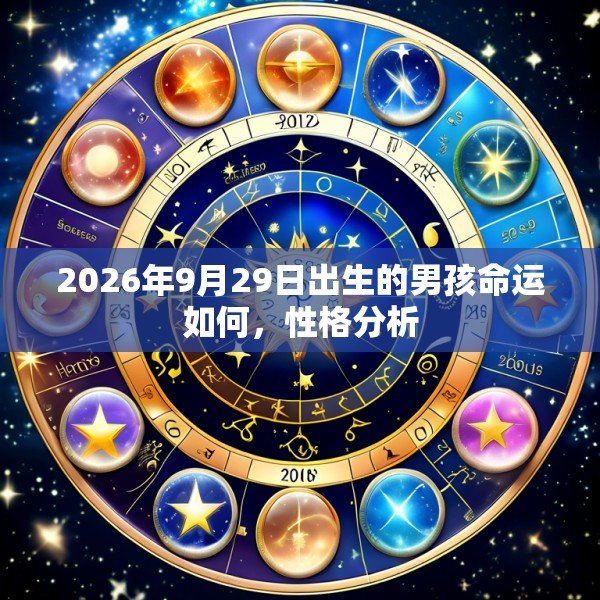 2026年9月29日出生的男孩命运如何,性格分析