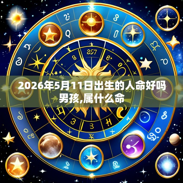 2026年5月11日出生的人命好吗男孩,属什么命