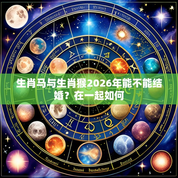 生肖马与生肖猴2026年能不能结婚？在一起如何