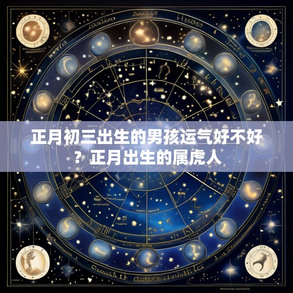 正月初三出生的男孩运气好不好？正月出生的属虎人
