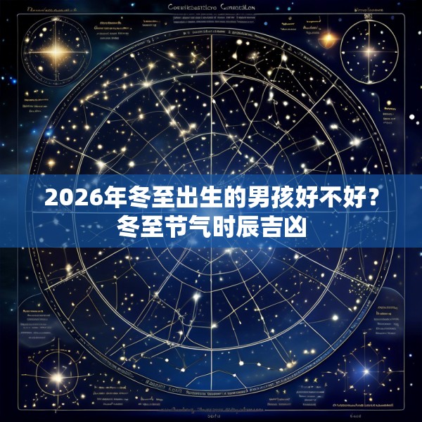 2026年冬至出生的男孩好不好？冬至节气时辰吉凶