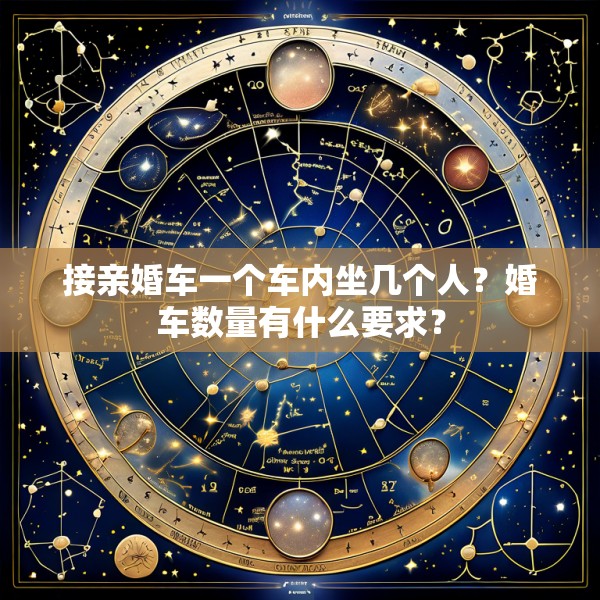 接亲婚车一个车内坐几个人？婚车数量有什么要求？