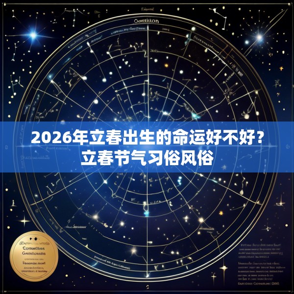2026年立春出生的命运好不好？立春节气习俗风俗
