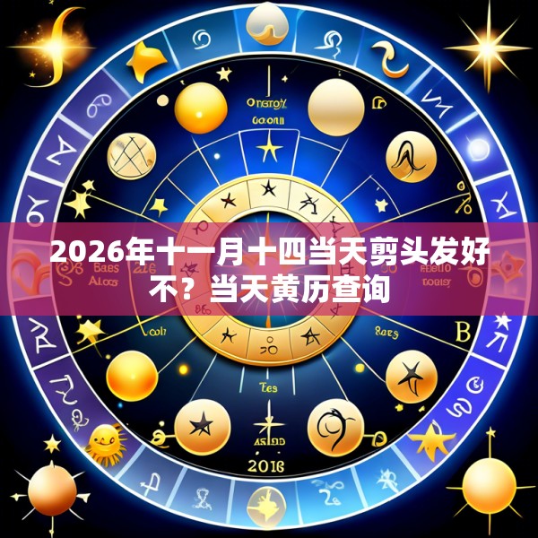 2026年十一月十四当天剪头发好不？当天黄历查询