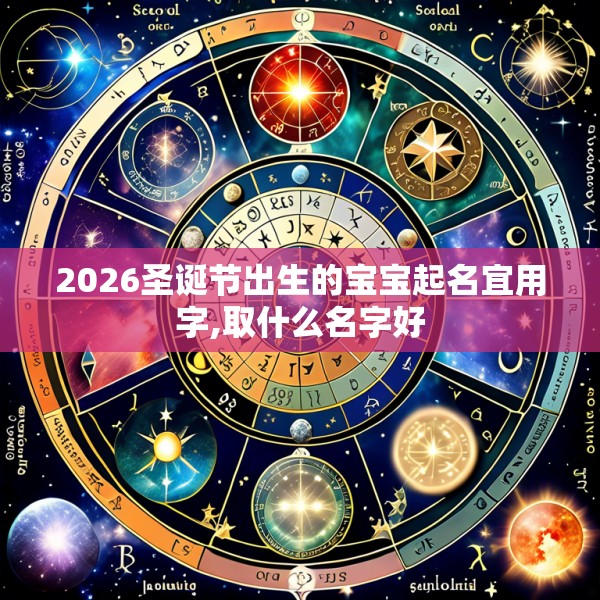 2026圣诞节出生的宝宝起名宜用字,取什么名字好