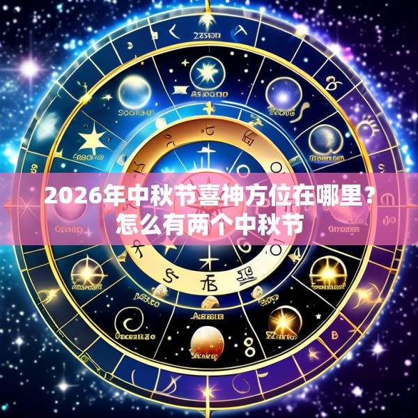 2026年中秋节喜神方位在哪里?怎么有两个中秋节