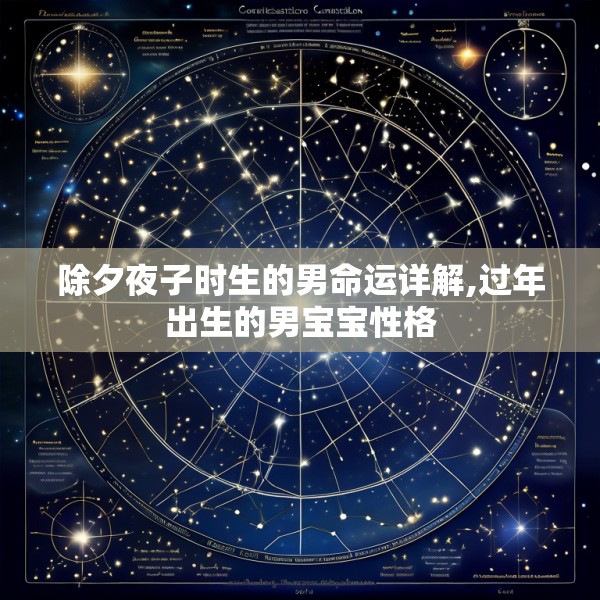 除夕夜子时生的男命运详解,过年出生的男宝宝性格