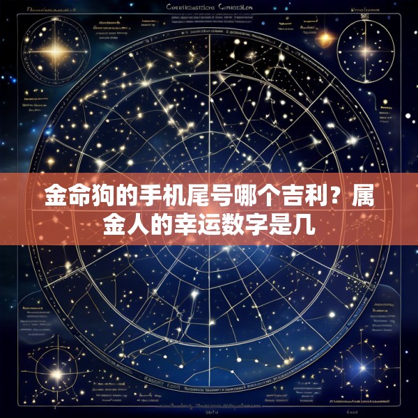 金命狗的手机尾号哪个吉利？属金人的幸运数字是几