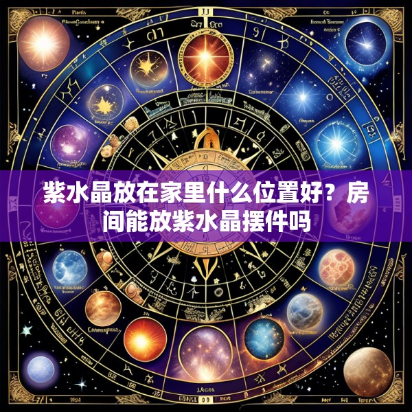 紫水晶放在家里什么位置好？房间能放紫水晶摆件吗