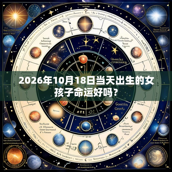 2026年10月18日当天出生的女孩子命运好吗?