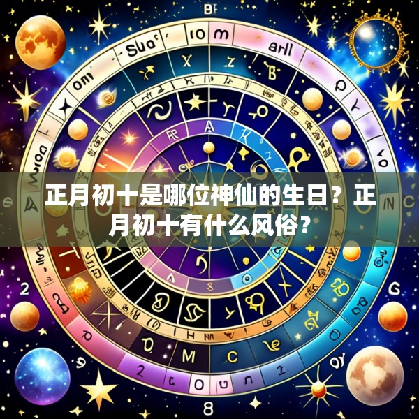 正月初十是哪位神仙的生日？正月初十有什么风俗？