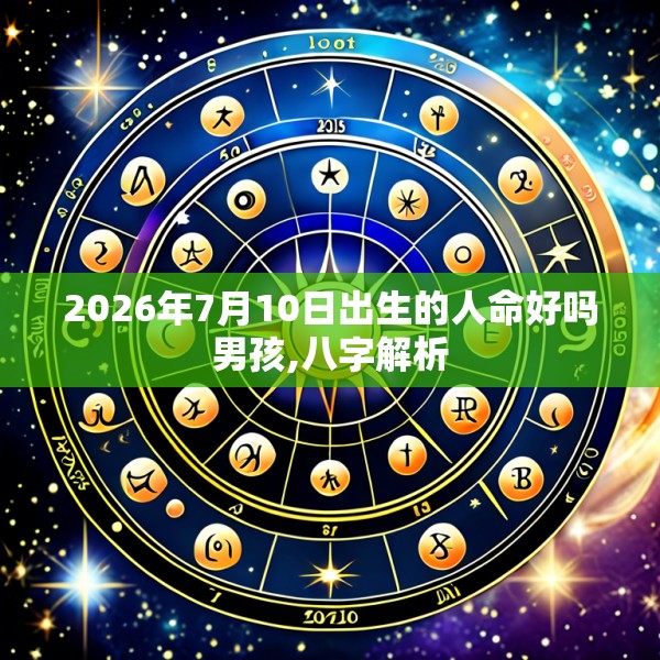 2026年7月10日出生的人命好吗男孩,八字解析