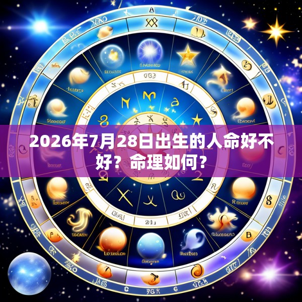 2026年7月28日出生的人命好不好？命理如何？