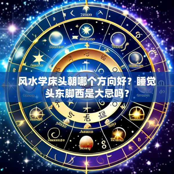 风水学床头朝哪个方向好？睡觉头东脚西是大忌吗？