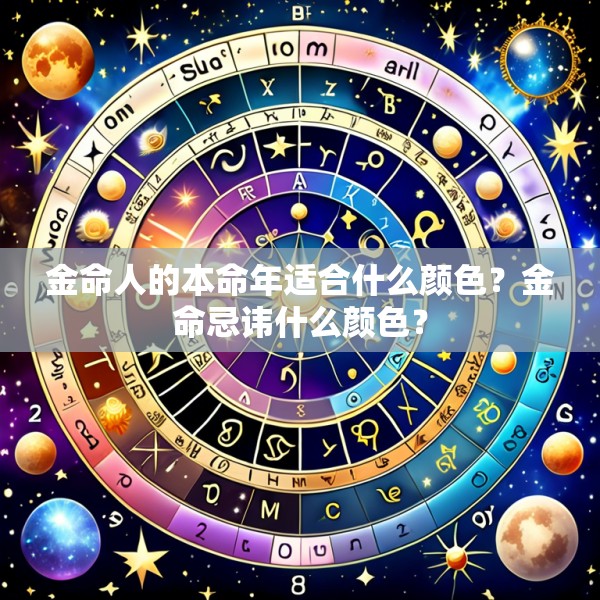 金命人的本命年适合什么颜色？金命忌讳什么颜色？