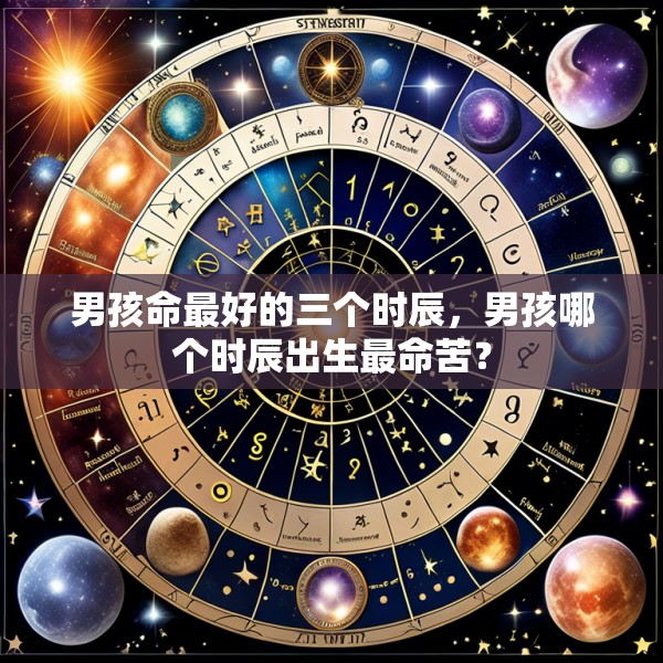 男孩命最好的三个时辰，男孩哪个时辰出生最命苦？