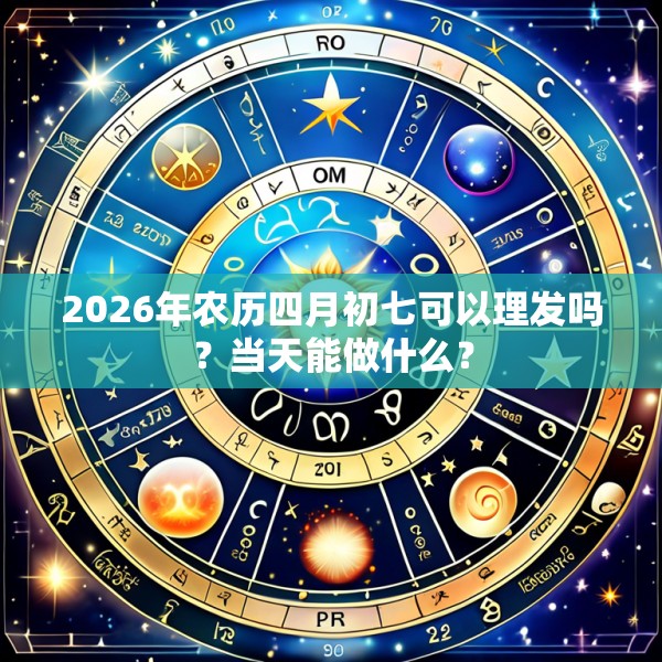 2026年农历四月初七可以理发吗?当天能做什么?