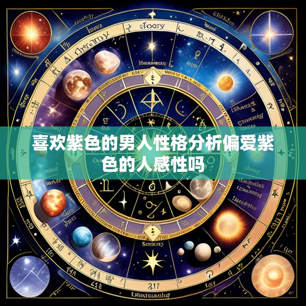 喜欢紫色的男人性格分析偏爱紫色的人感性吗