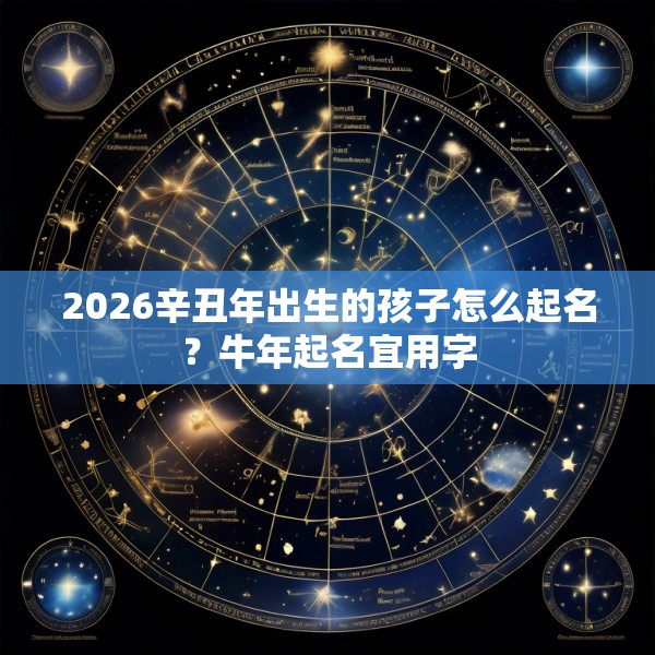 2026辛丑年出生的孩子怎么起名?牛年起名宜用字