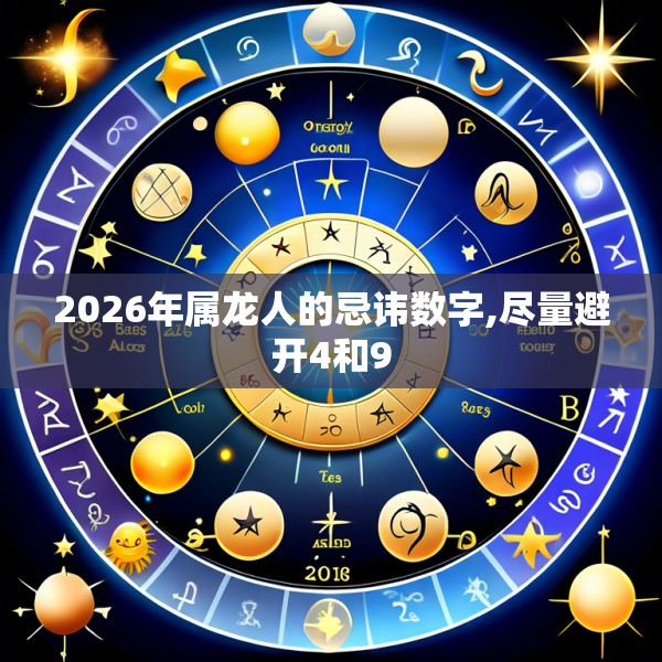 2026年属龙人的忌讳数字,尽量避开4和9