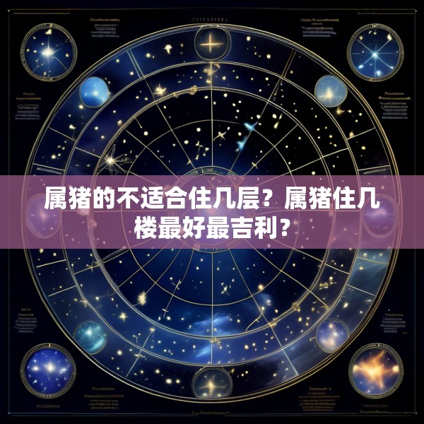 属猪的不适合住几层？属猪住几楼最好最吉利？
