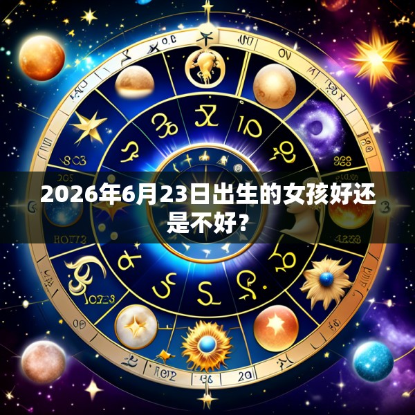 2026年6月23日出生的女孩好还是不好?