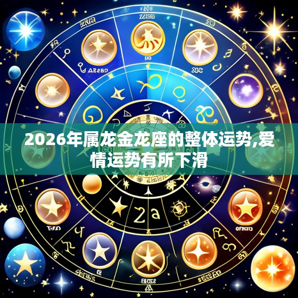 2026年属龙金龙座的整体运势,爱情运势有所下滑