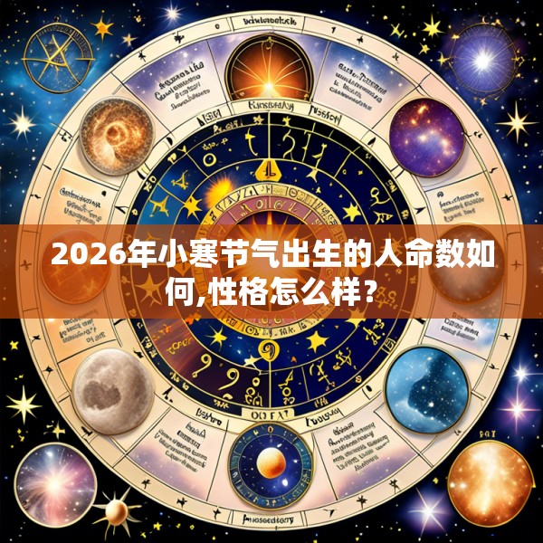 2026年小寒节气出生的人命数如何,性格怎么样？