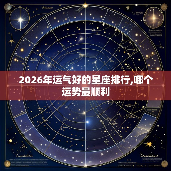 2026年运气好的星座排行,哪个运势最顺利