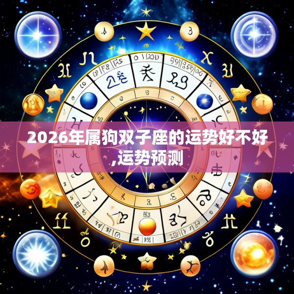2026年属狗双子座的运势好不好,运势预测