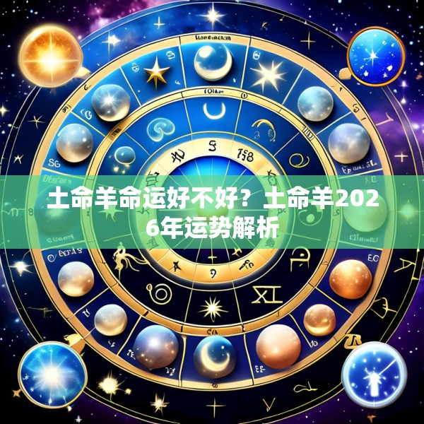 土命羊命运好不好？土命羊2026年运势解析