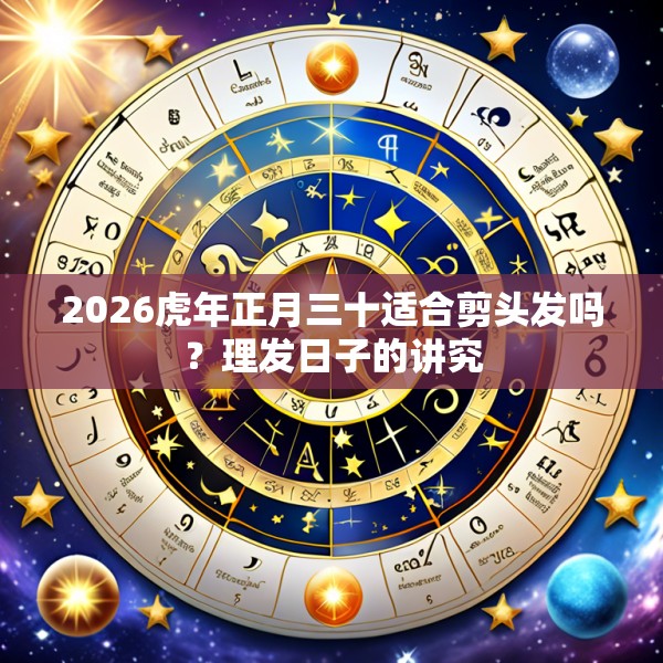 2026虎年正月三十适合剪头发吗？理发日子的讲究