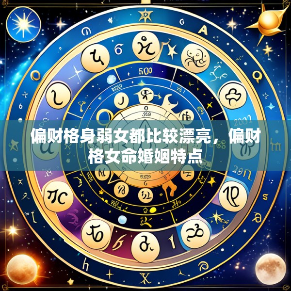 偏财格身弱女都比较漂亮，偏财格女命婚姻特点