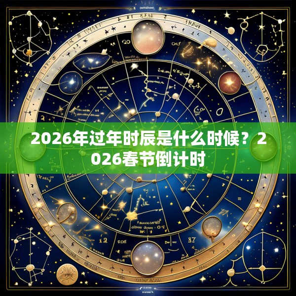 2026年过年时辰是什么时候？2026春节倒计时