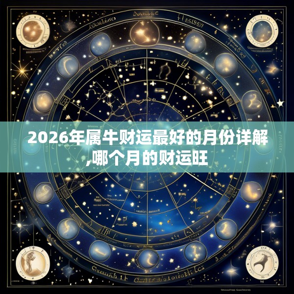 2026年属牛财运最好的月份详解,哪个月的财运旺