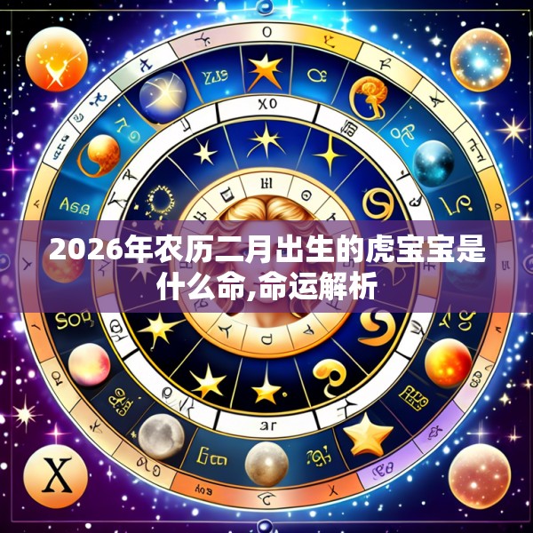 2026年农历二月出生的虎宝宝是什么命,命运解析